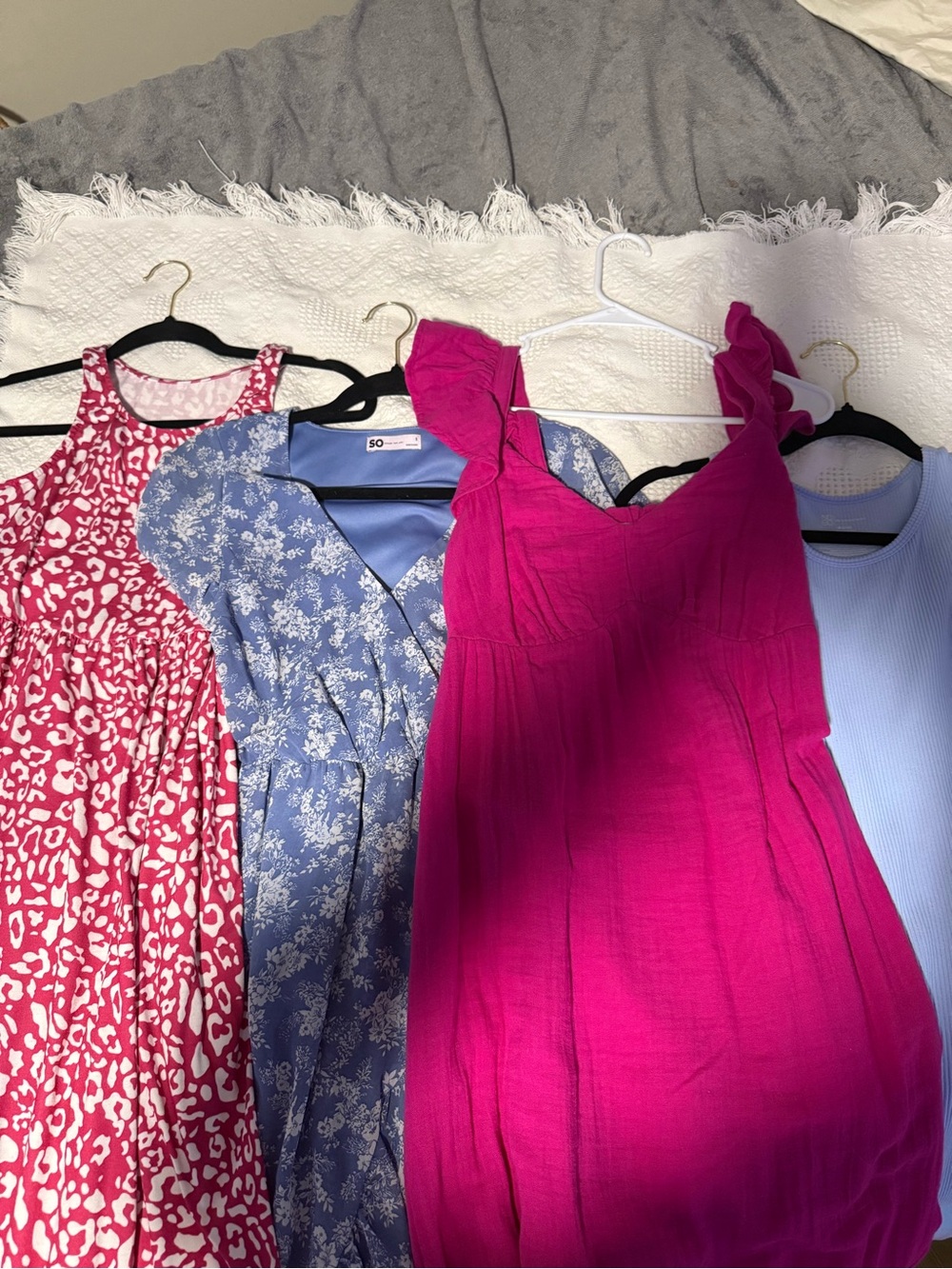 SO Pink Dress Bundle S and XS